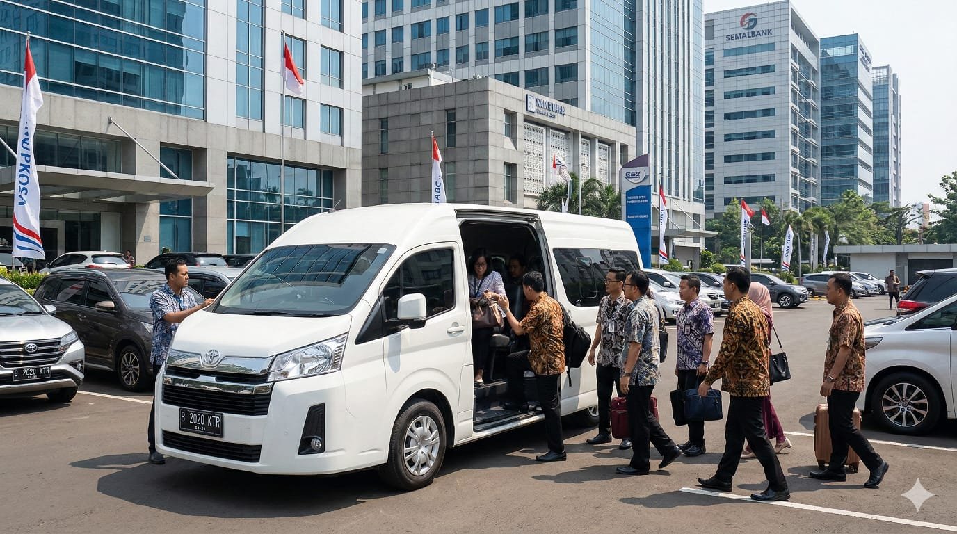 Sewa Carter Toyota Hiace Soreang Jakarta
